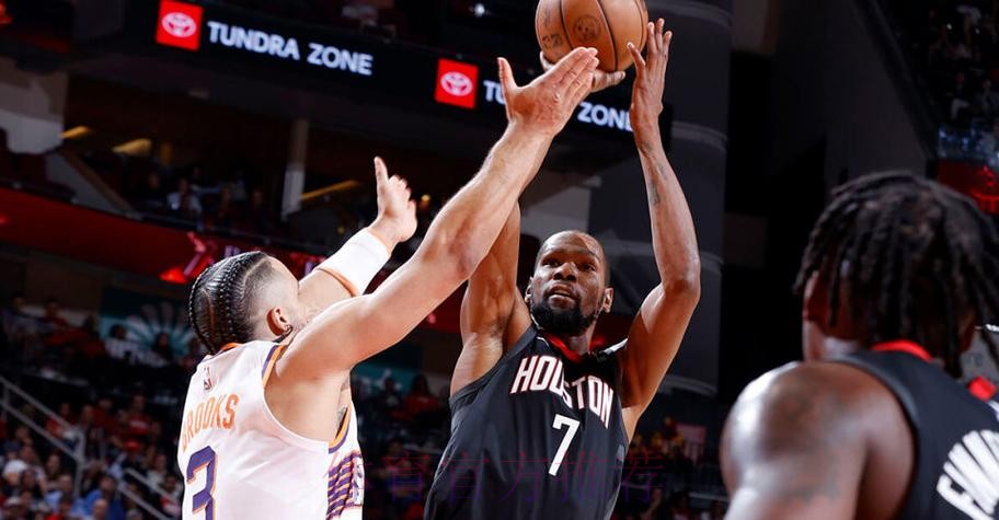 杜兰特26+10三分准绝杀 火箭主场险胜太阳